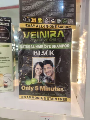 Veinera Premium Black Hair Colour Shampoo