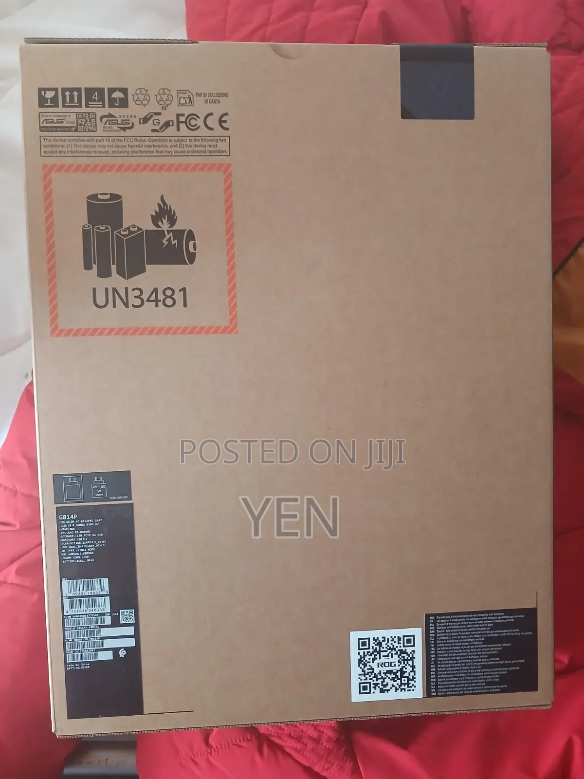 New Laptop Asus ROG Strix G18 32GB Nvidia SSD 1T