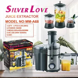 Silver Love 5in1 Multifunctional Juicer Extractor