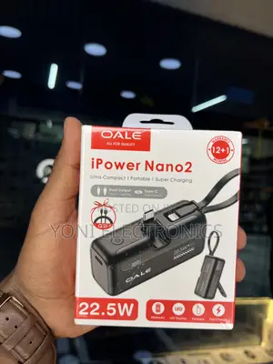 OALE iPower Nano2 Ultra-Compact Portable Power Bank (22.5W)