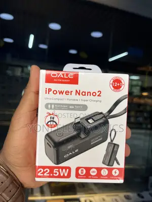 OALE iPower Nano2 Ultra-Compact Portable Power Bank (22.5W)