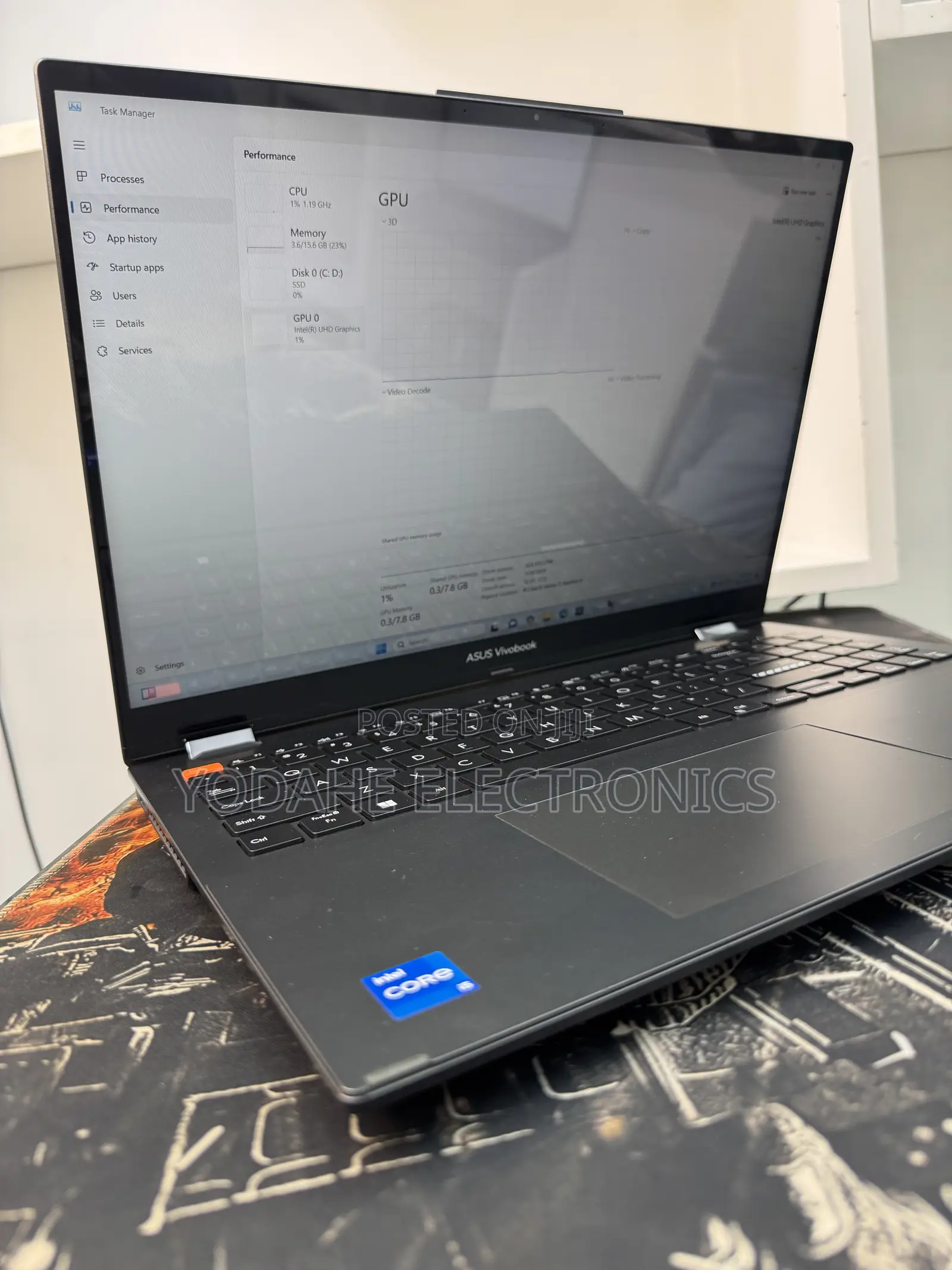 New Laptop Asus VivoBook 15 X505BA 16GB Intel Core i5 SSD 512GB