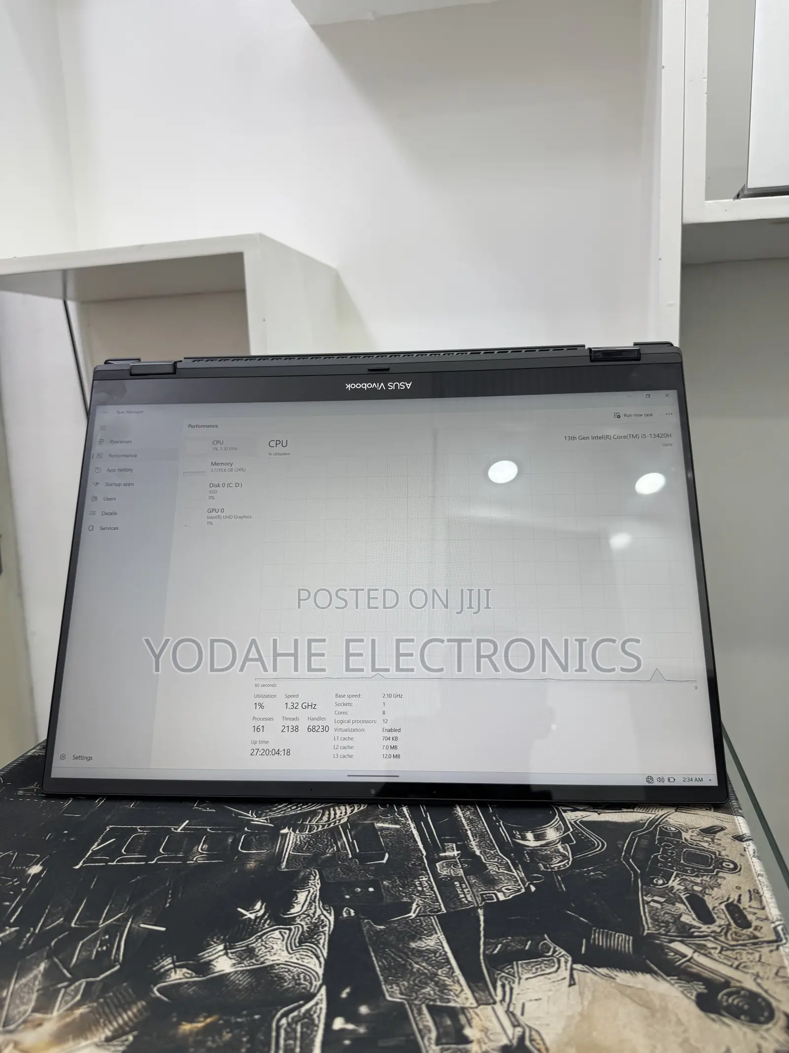 New Laptop Asus VivoBook 15 X505BA 16GB Intel Core i5 SSD 512GB