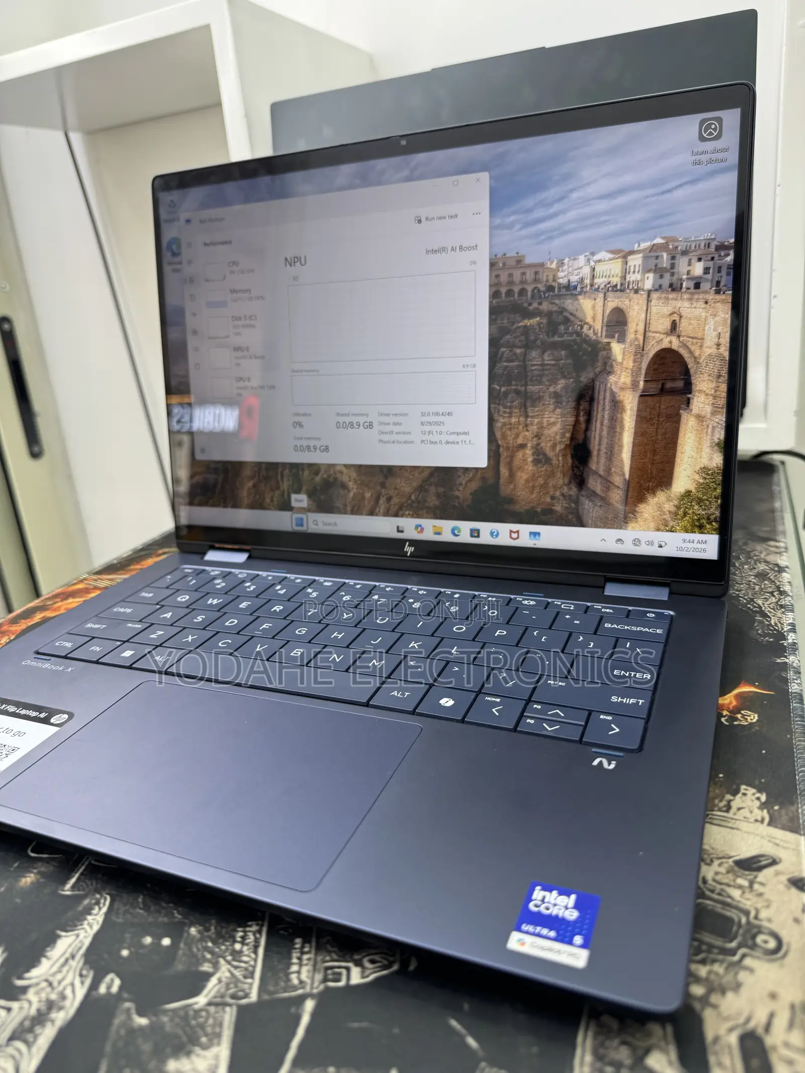 New Laptop HP OmniBook X Flip 14" 16GB Intel Core Ultra 5 SSD 512GB