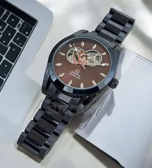 Omega Open Heart Design Men Watch