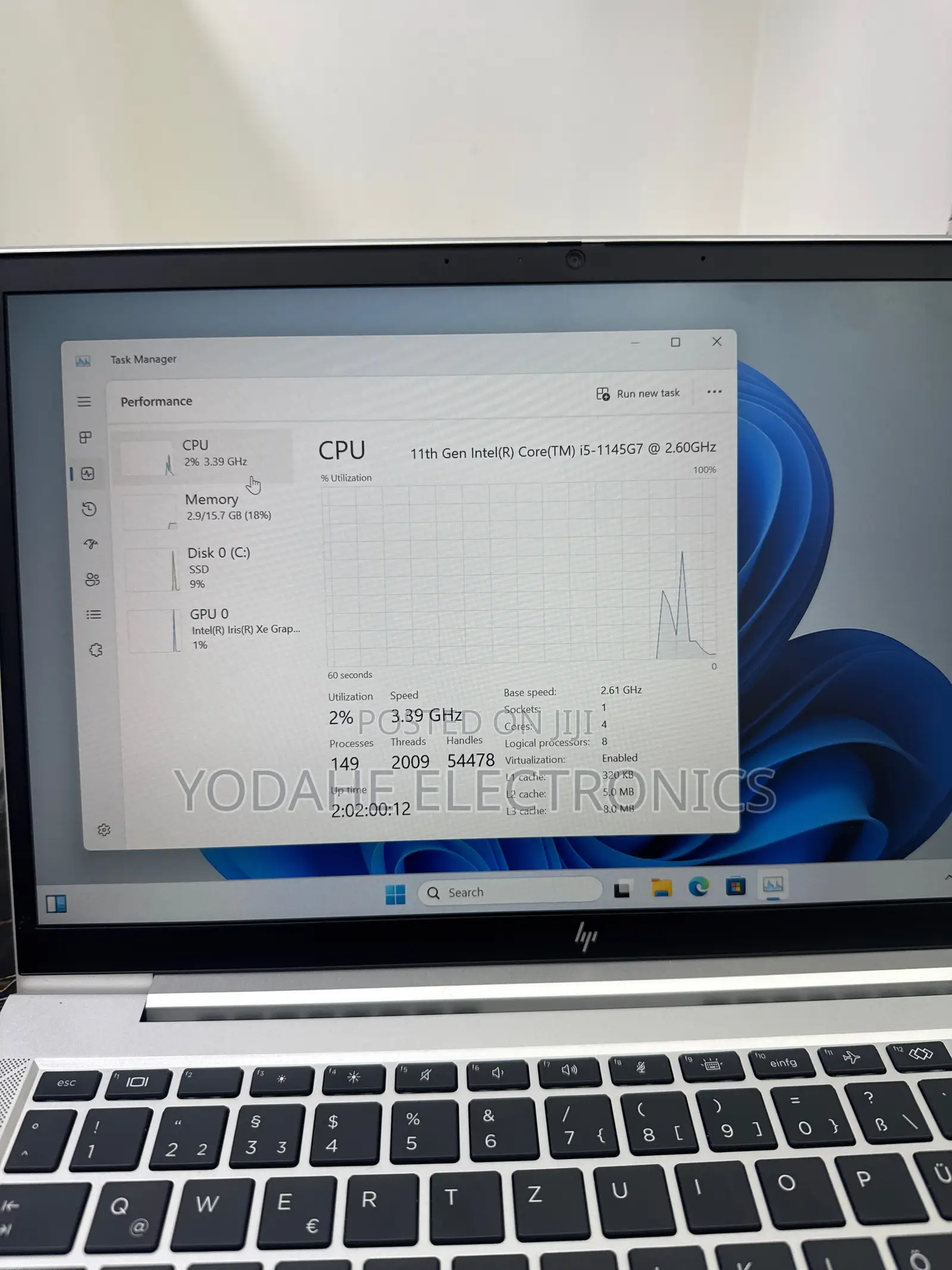 New Laptop HP EliteBook 840 G8 16GB Intel Core i5 SSD 512GB