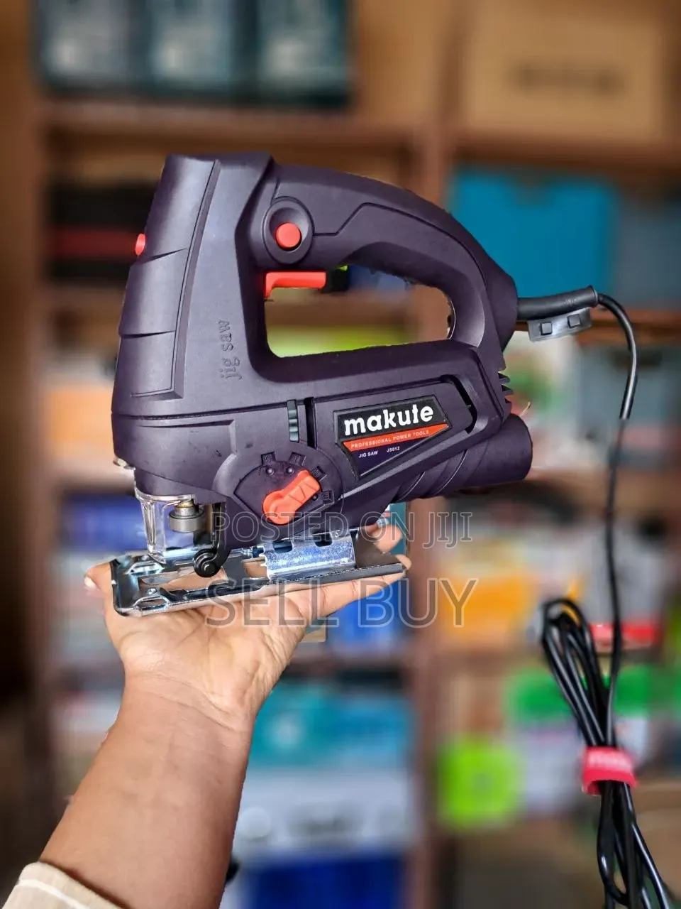 ማኩቴ (Makute) የኤሌክትሪክ ጅግ ሶው የእንጨት እና የብረት መቁረጫ ማሽን (Jig Saw)