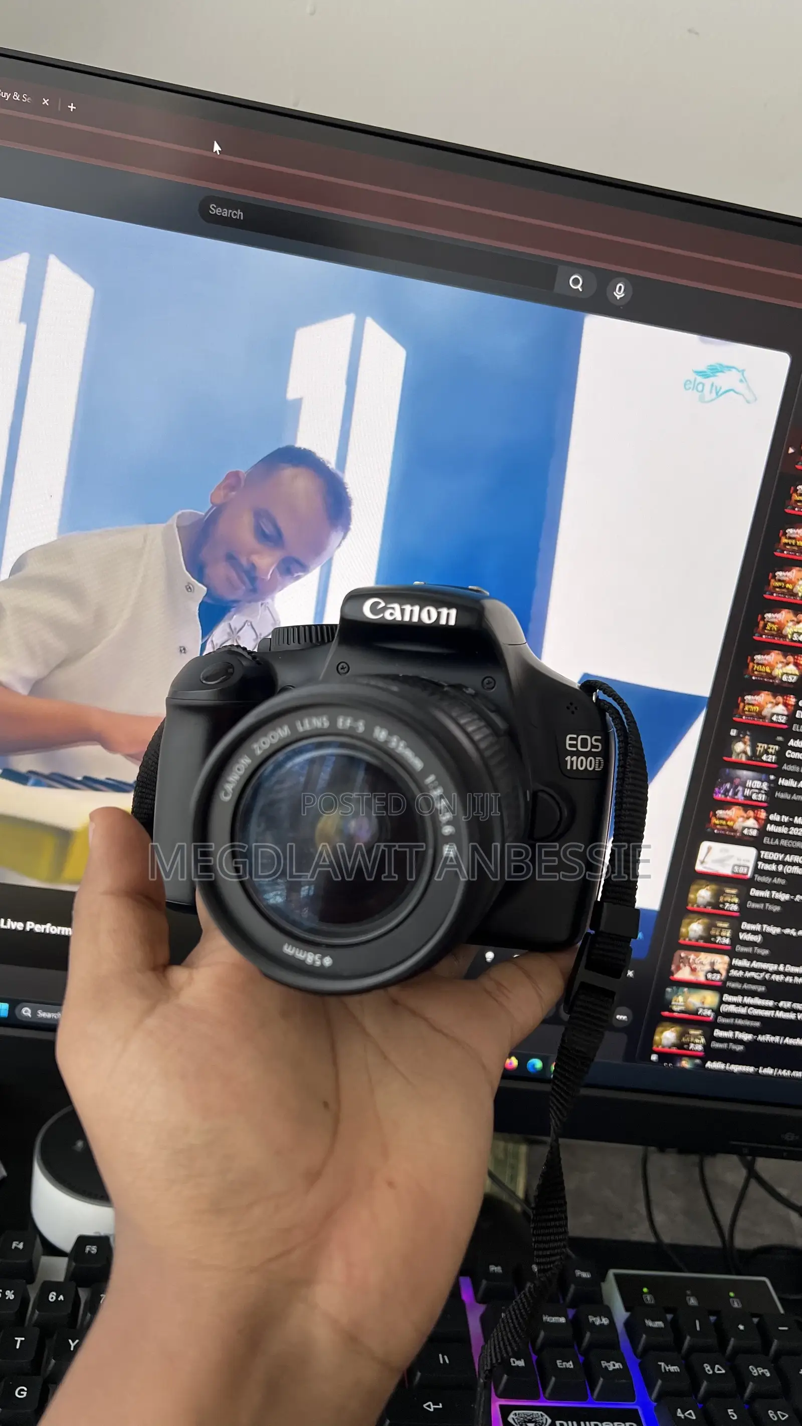 Canon Eos 1100d DSLR Camera