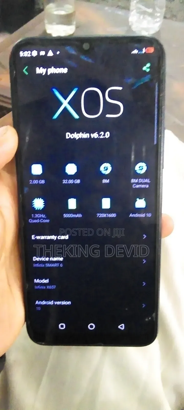 Infinix Smart 6 32 GB Black
