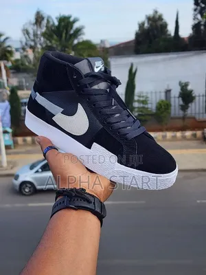 Nike Sb Blazer Black High Master Quality Shoes Made in Vietnam