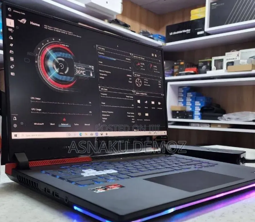 New Laptop Asus ROG Strix G16 16GB AMD Ryzen 9 SSD 512GB