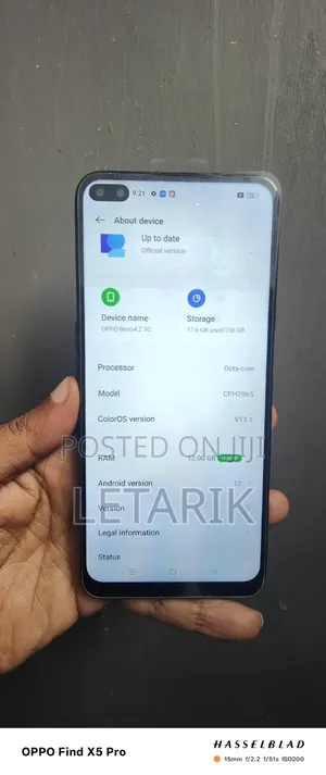 New Oppo Reno4 Z 5G 128 GB Blue