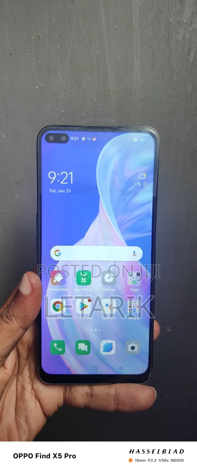 New Oppo Reno4 Z 5G 128 GB Blue
