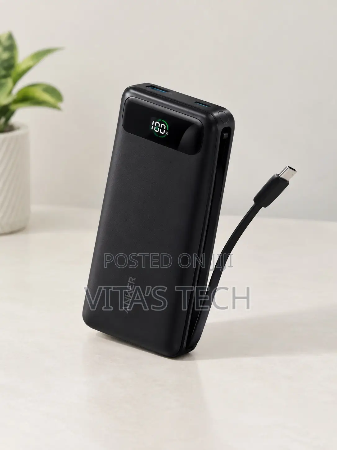 Anker 20,000mAh 65W Fast Charge Power Bank (Sealed/Original)
