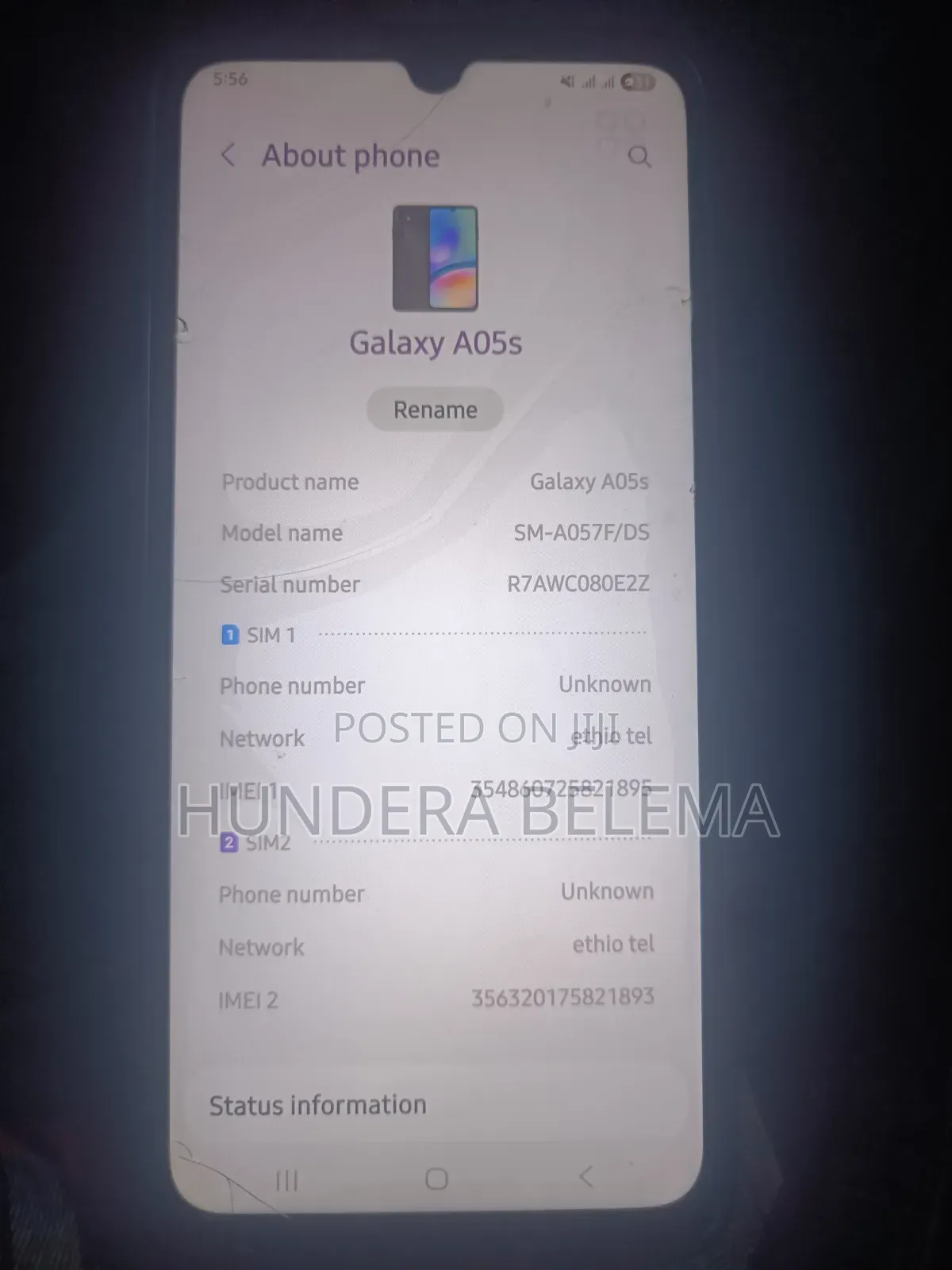 Samsung Galaxy A05 64 GB Black