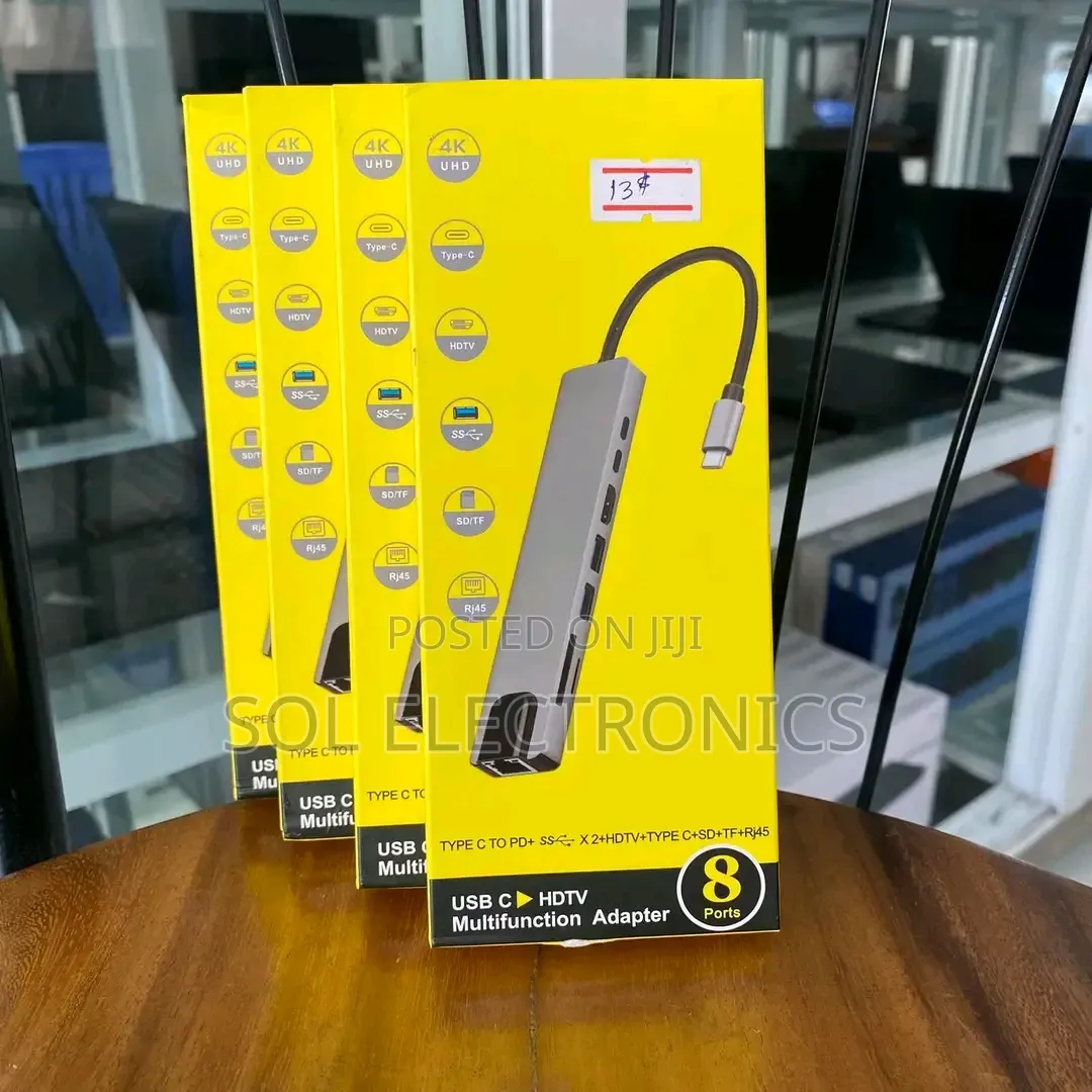 8 in 1 USB Hub Adapter