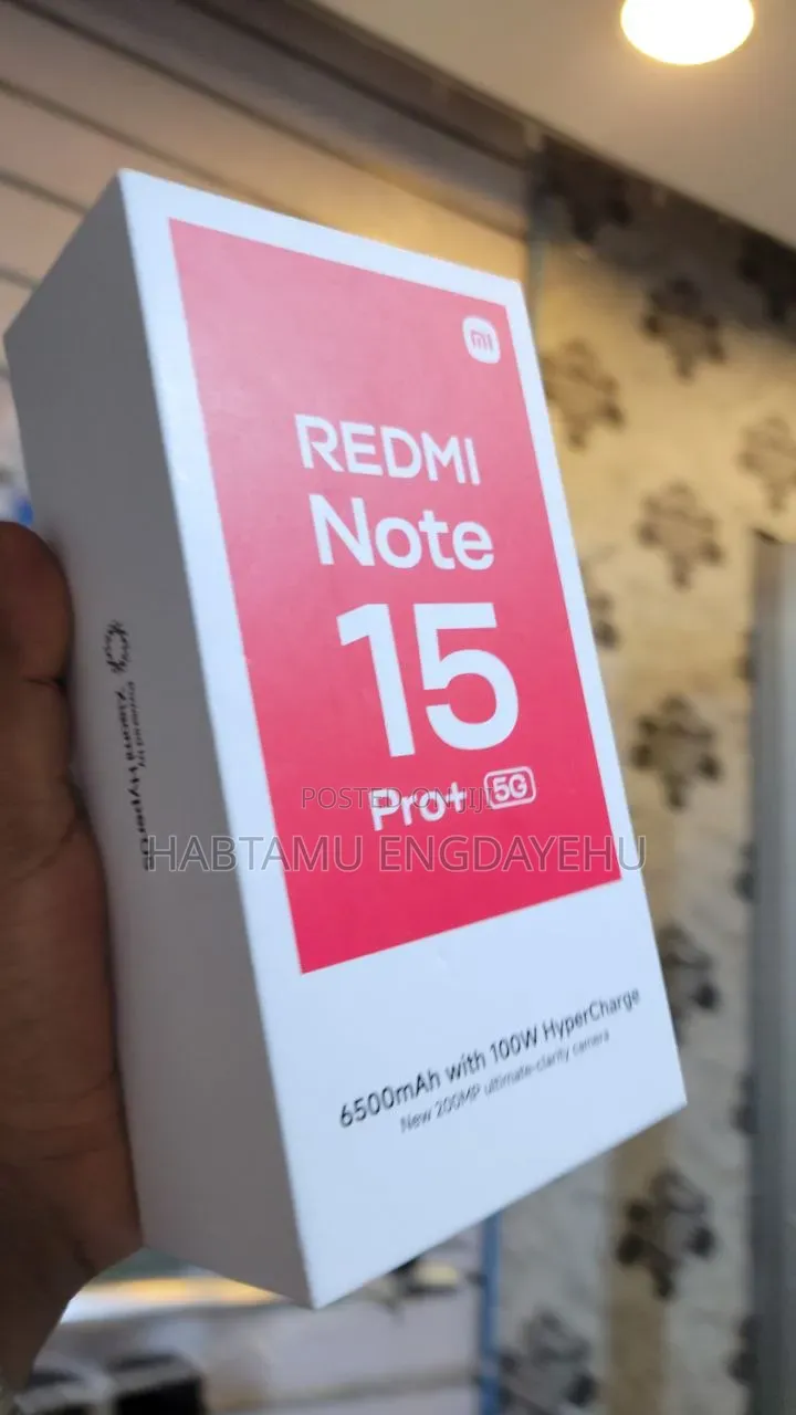 New Xiaomi Redmi Note 15 Pro+ 512 GB Red