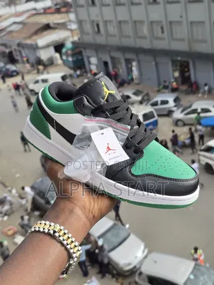 Jordan 1 Dunk Green &Black Color High Master Quality Made in Vietnam