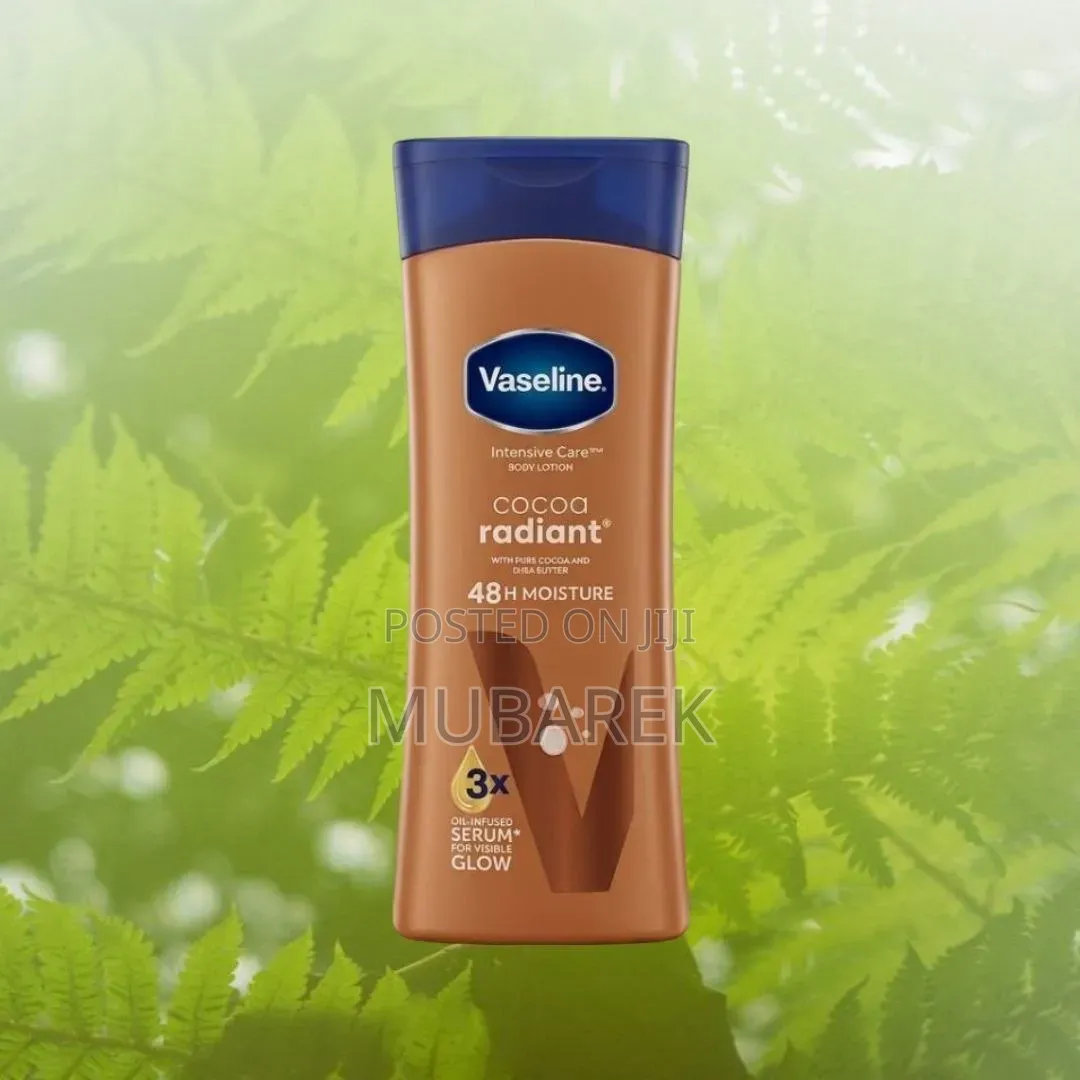 Vaseline Pure Cocoa Radiant | لوشن يمنح البشرة لمعاناً
