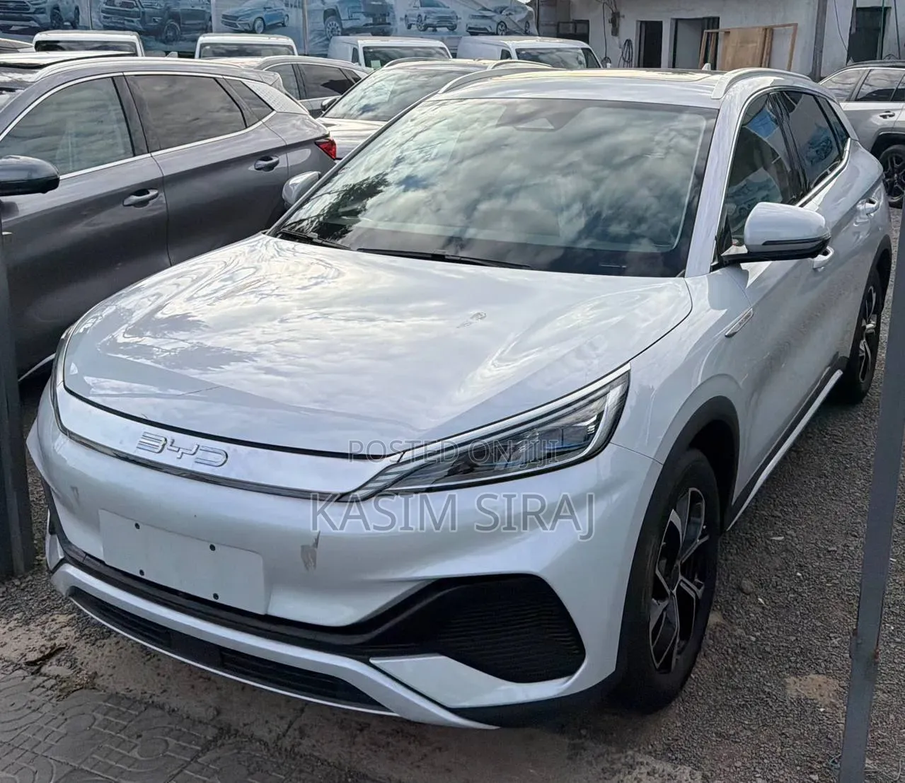 New BYD Yuan Plus 2025 White