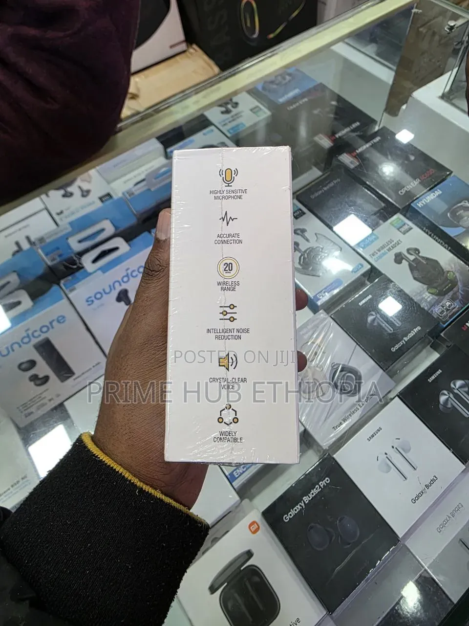 SX21 Wireless Microphone Features Quiet ANC to Reduce Background Noise