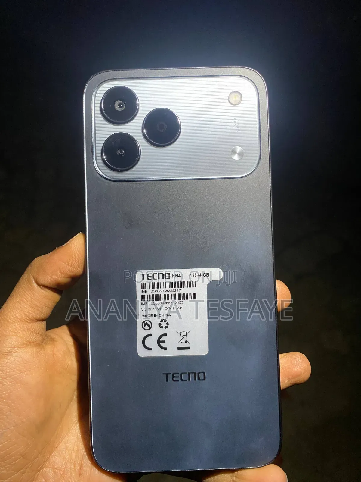 New Tecno Spark 50 128 GB Silver