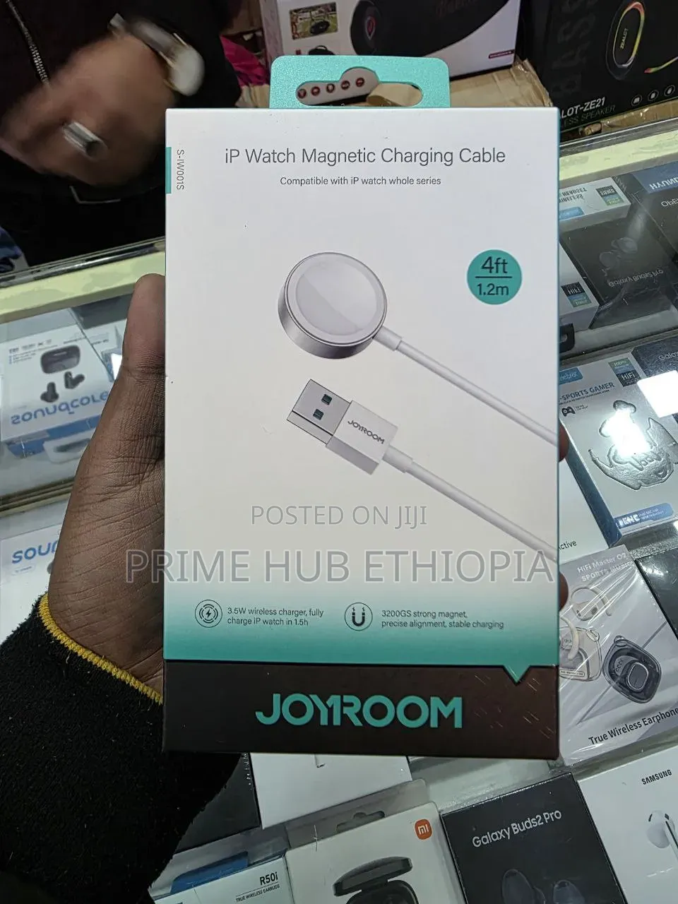 JOYROOM IP Watch Magnetic Charging Cable 3.5W Wireless Charger