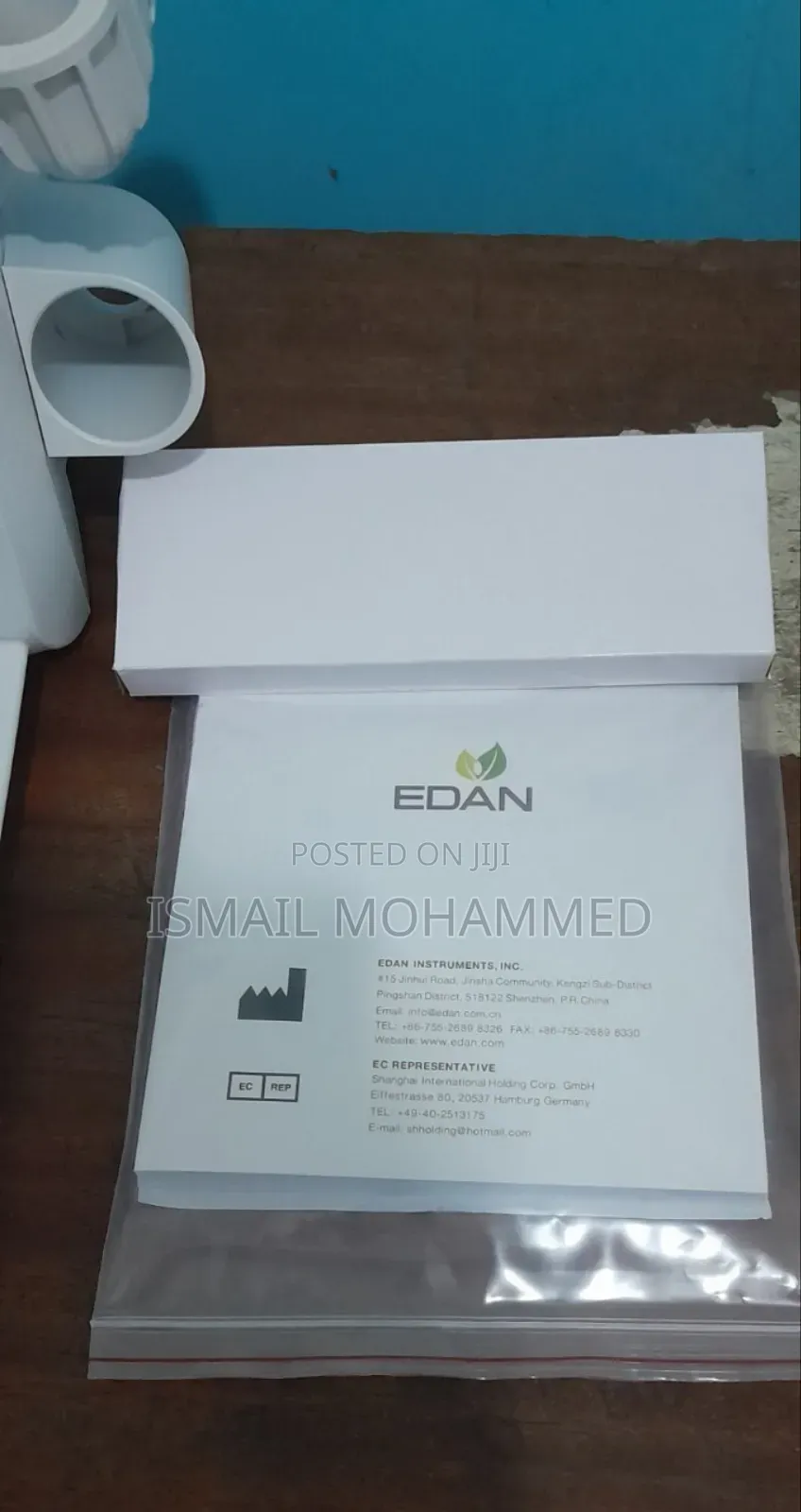 EDAN DUS60 Ultrasound Machine With Two Probes