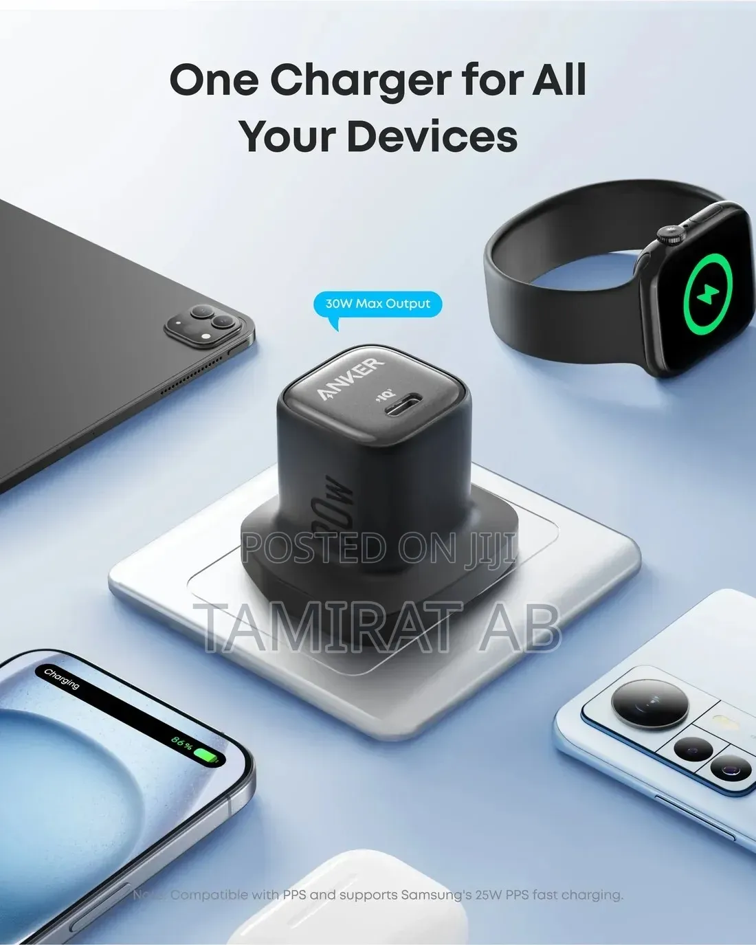 Anker Zolo 30w Gan Fast Charger