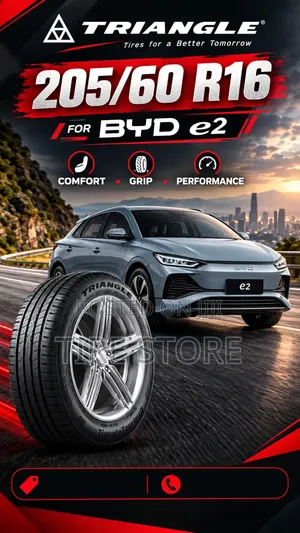 Byd E2 Car Tyre 205 60 R16