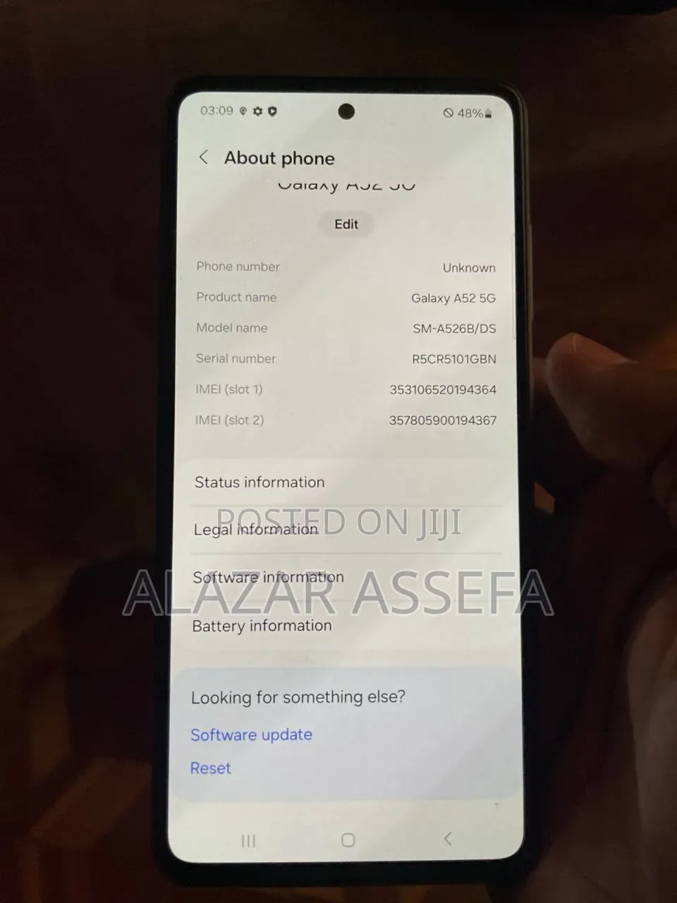Samsung Galaxy A52 5G 128 GB Black
