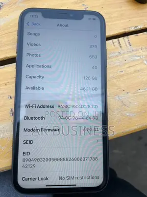 Apple iPhone 11 128 GB Black