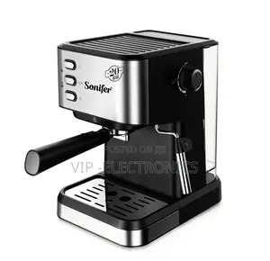 Sonifer Espresso Coffee Maker – 20 Bar Pressure, 1.5L, 1050W