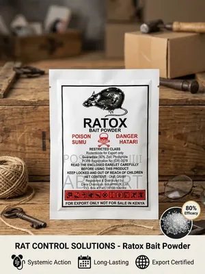 RATOX Bait Powder ፀረ-አይጥ መድኃኒት