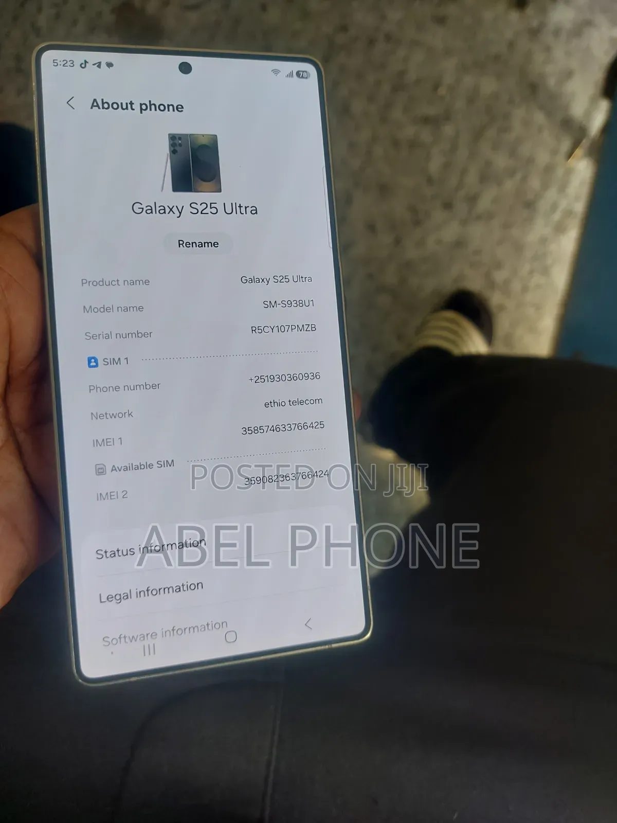 Samsung Galaxy S25 Ultra 512 GB White