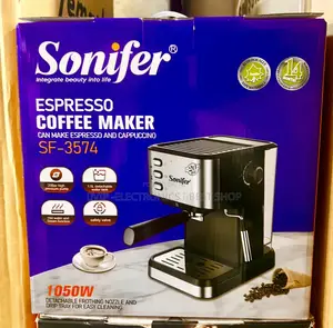 Sonifer Espresso Coffee Maker 20-Bar High-Pressure Extraction 1050W