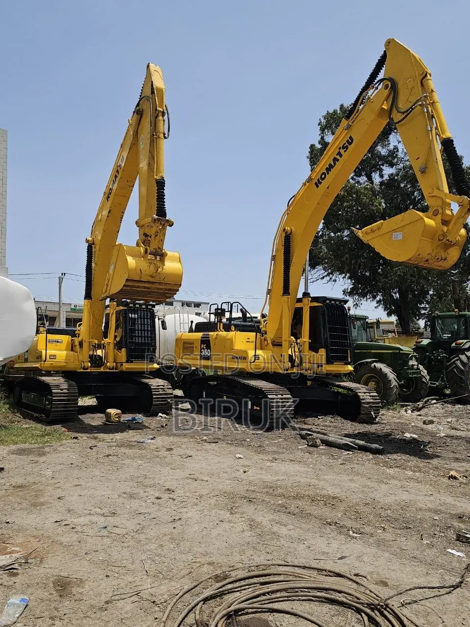 Komatsu Excavator and Jack Hammer for Sale
