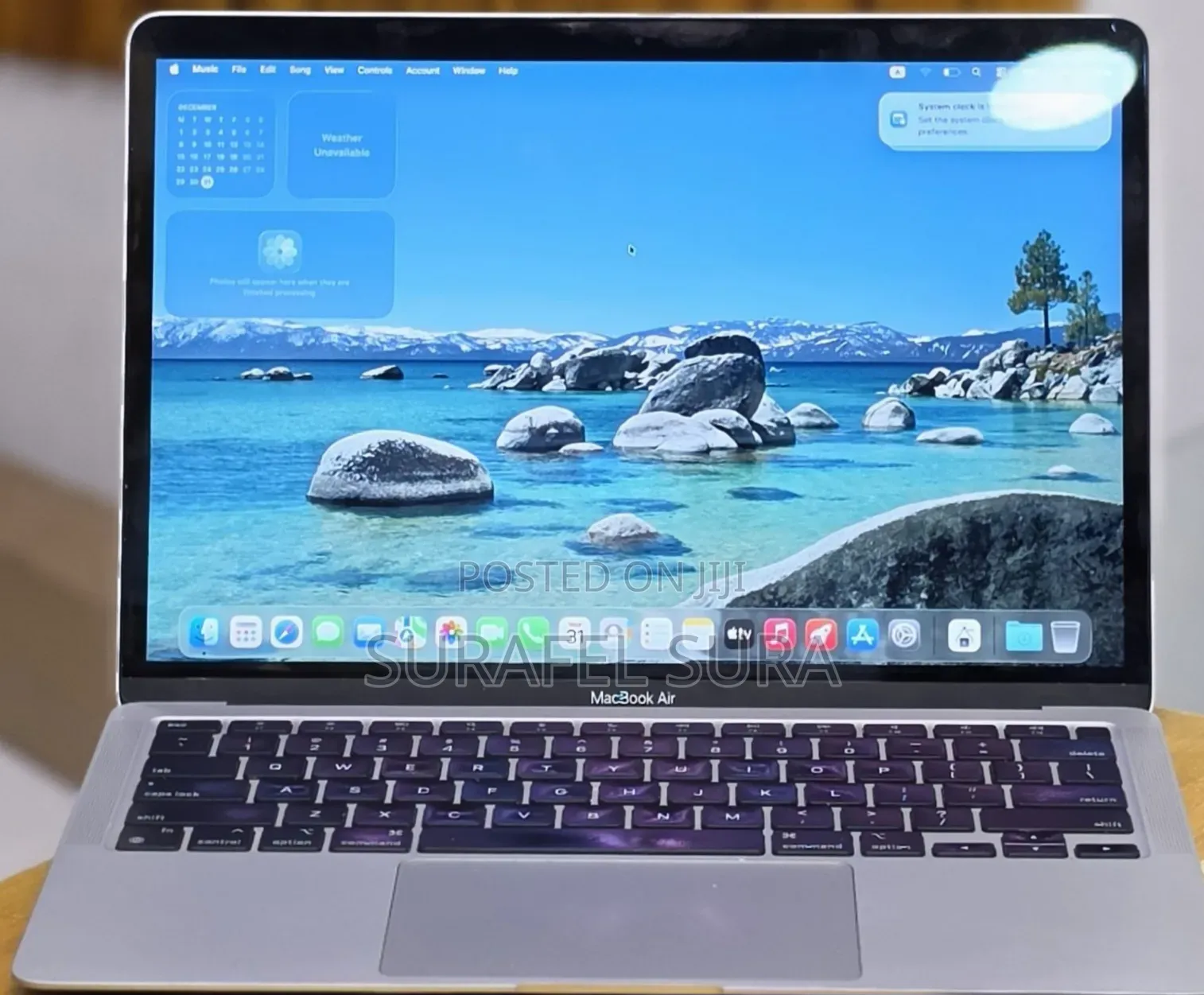 New Laptop Apple MacBook Air 2020 M1 8GB Apple M1 SSD 256GB