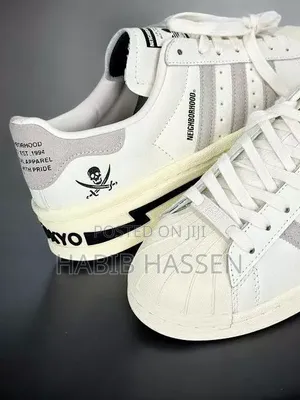 Neighborhood X Adidas Superstar Shoes
