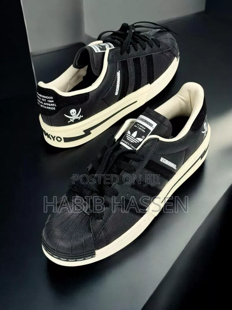 Neighborhood X Adidas Superstar Shoes