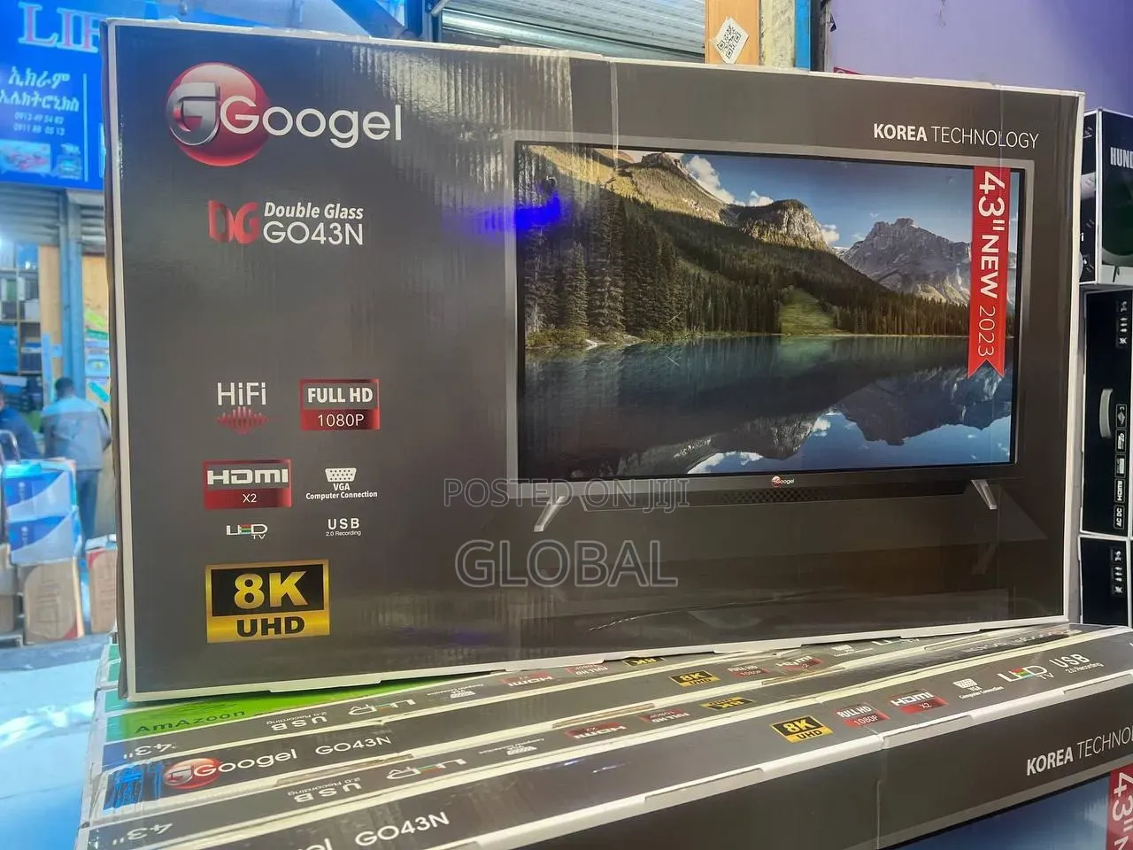 Google Double Glass TV