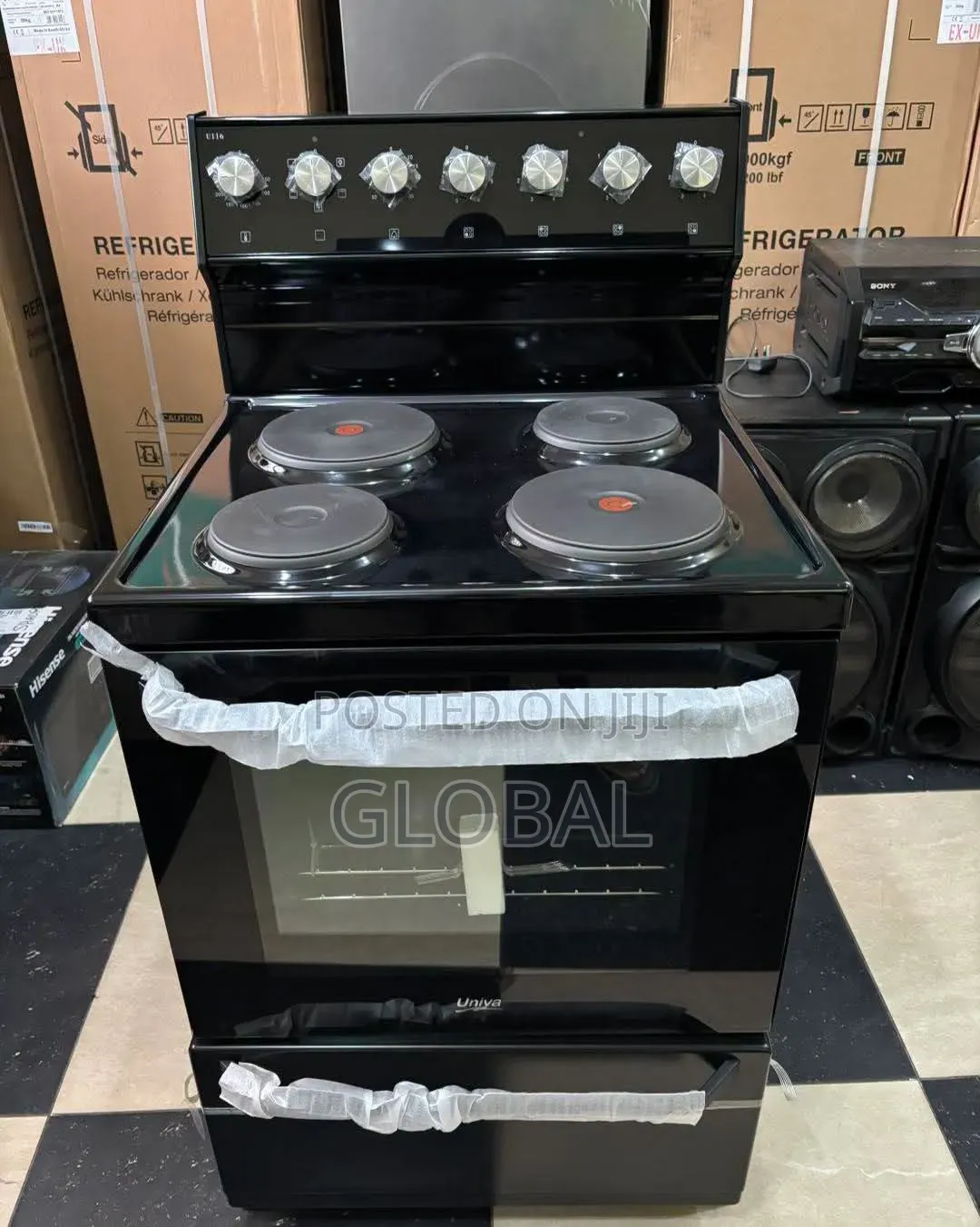 Univa 4 Electric Standing Oven