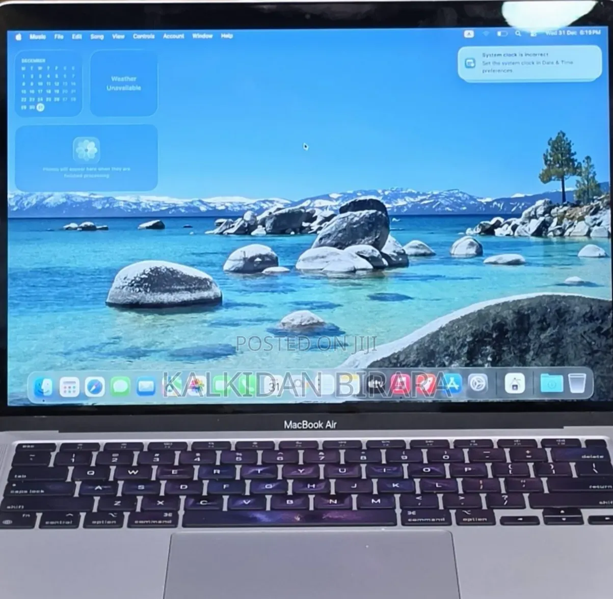 New Laptop Apple MacBook Air 2020 M1 8GB Apple M1 SSD 256GB