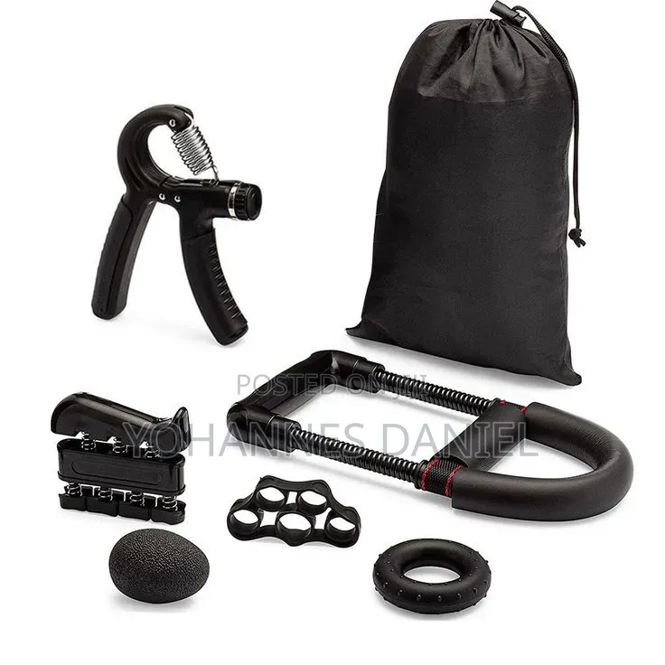 Hand Grip Strengthener Set – Adjustable Hand Gripper 5–60kg