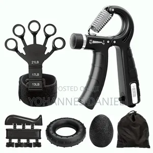 Hand Grip Strengthener Set – Forearm & Wrist Exerciser