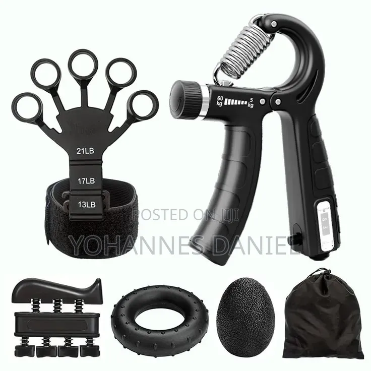 Hand Grip Strengthener Set – Forearm & Wrist Exerciser