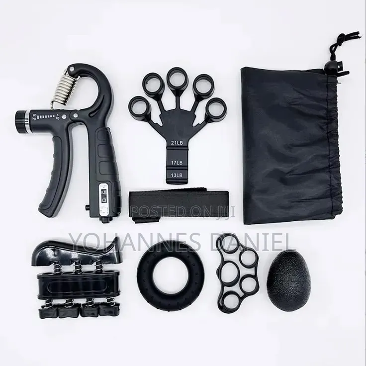 Hand Grip Strengthener Set – Finger, Wrist & Grip Trainer