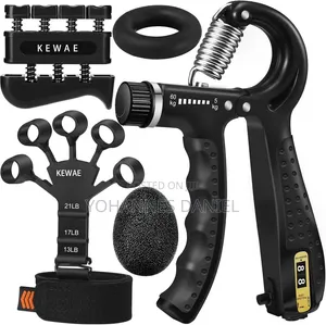 Hand Grip Strengthener Set – Adjustable Resistance Hand Gripper