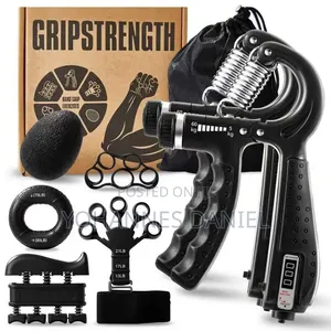 Hand Grip Strengthener Set – Grip Trainer for Gym & Home