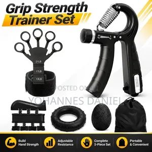 Hand Grip Strengthener Set – Hand & Forearm Workout Equipment